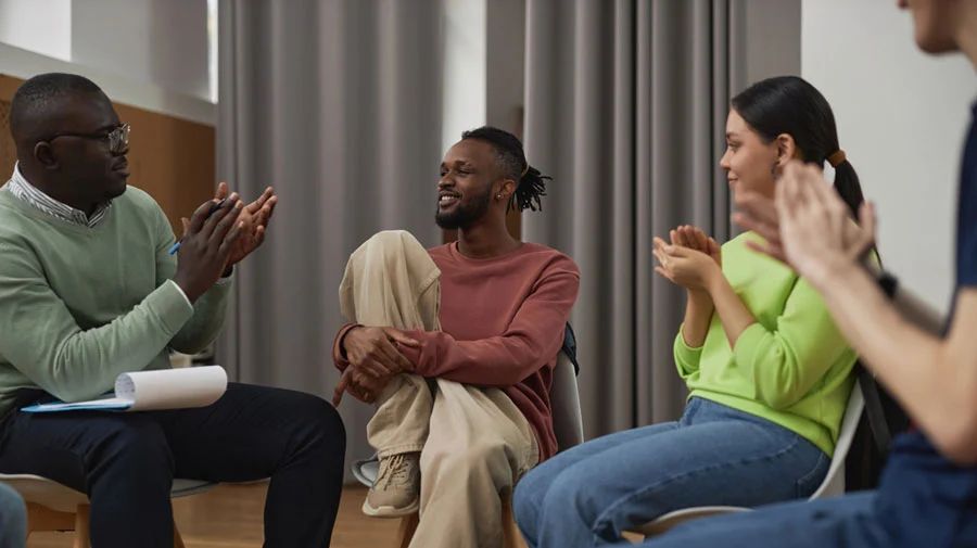 Inpatient Rehab Offers Group Counseling