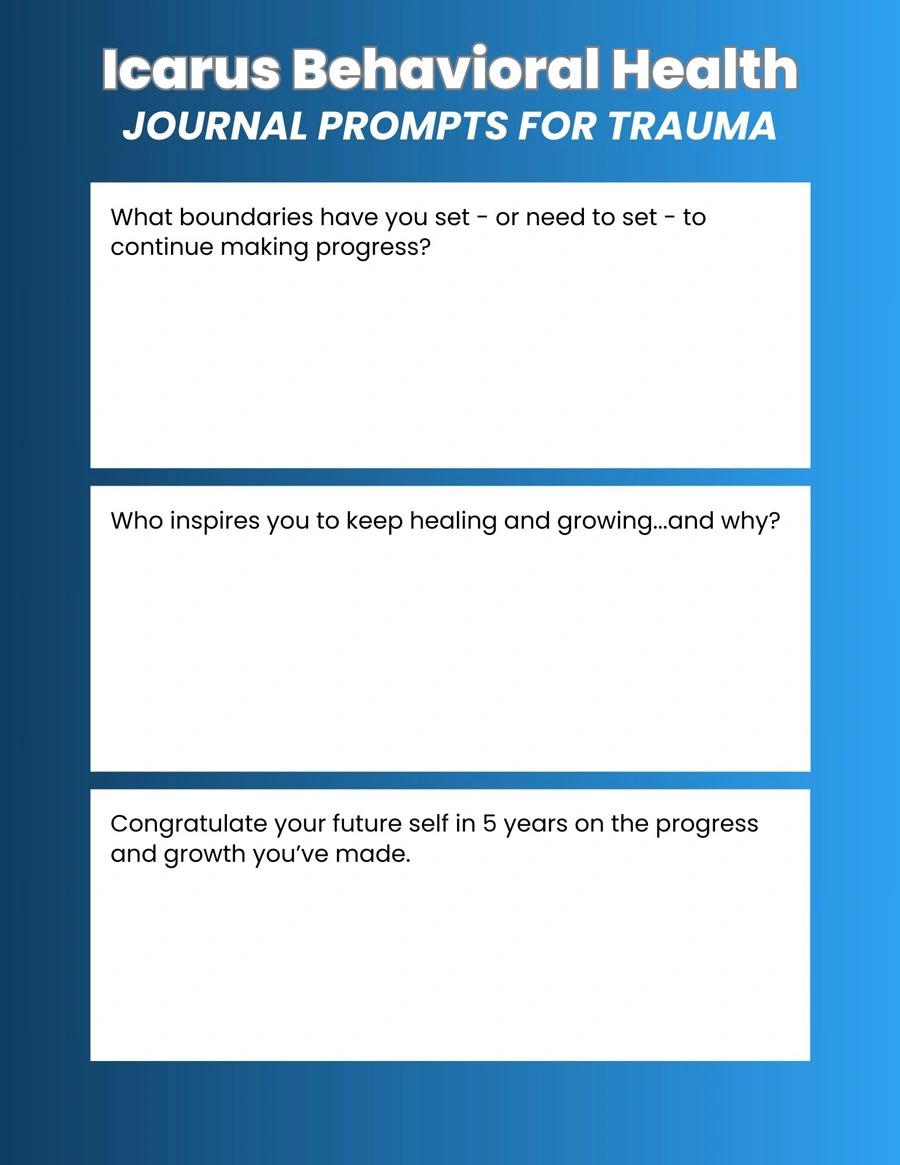 Journal Prompts for Trauma - 5