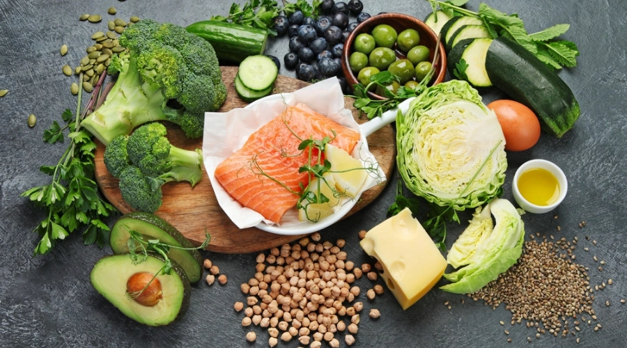 Healthy foods in a Mediterranean Diet - Lifestyle Measures for Effective BPH Management